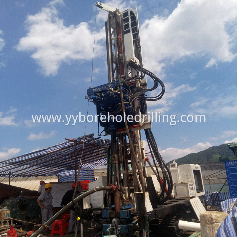 Sonic Drill Core Mineral Drilling Rig Crawler Drill Machine